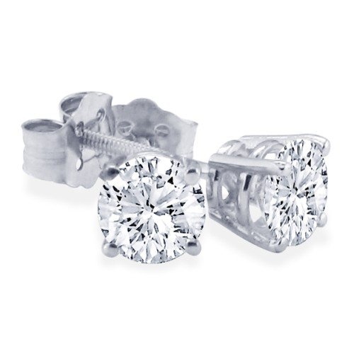 50 Diamond Stud Earrings