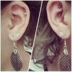 40 Great Tragus Piercing Photos